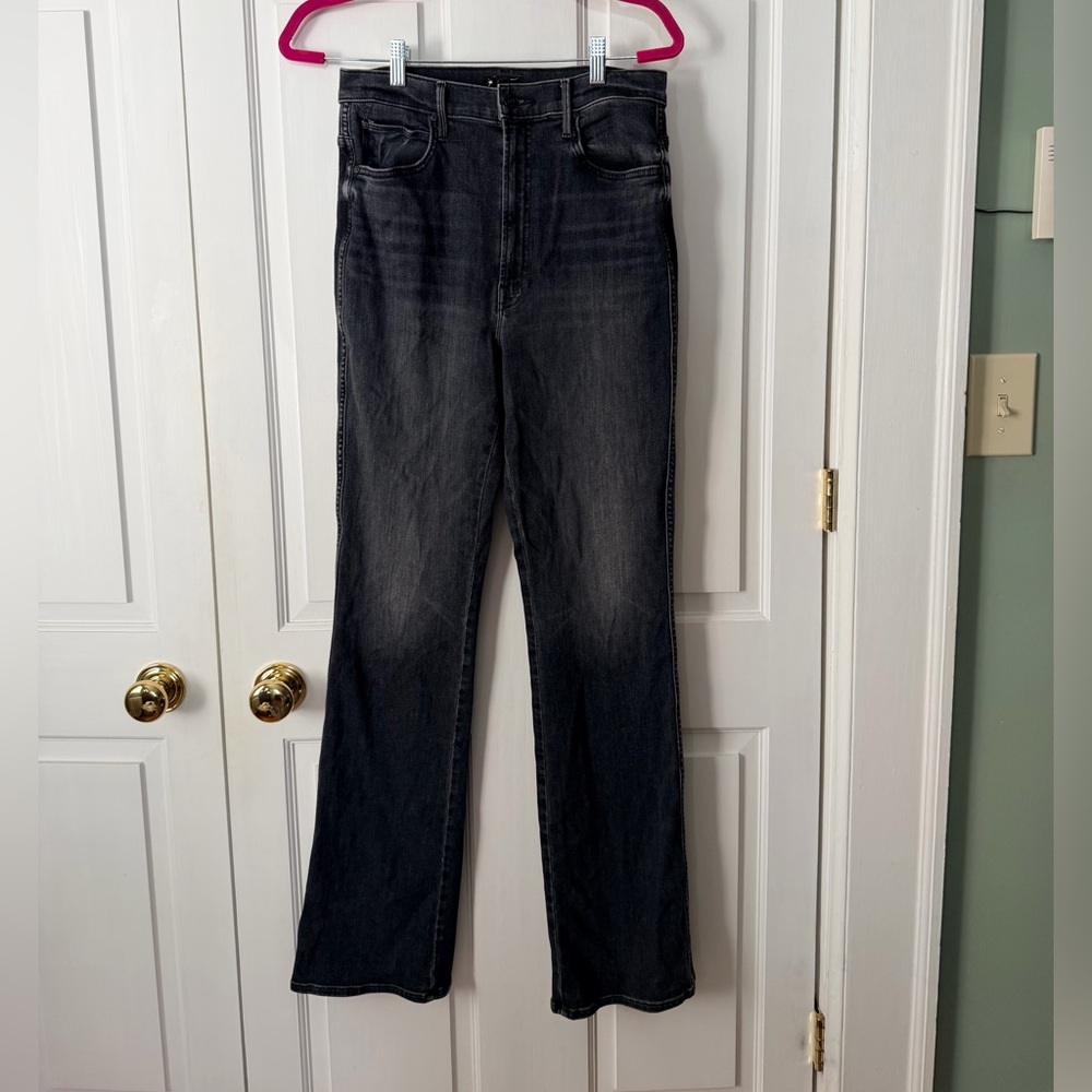 MOTHER Smoking High-Rise Straight Jeans - Picture 2 of 7